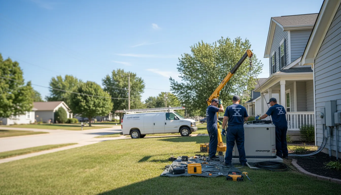 Generator Installation in New Iberia, LA near me